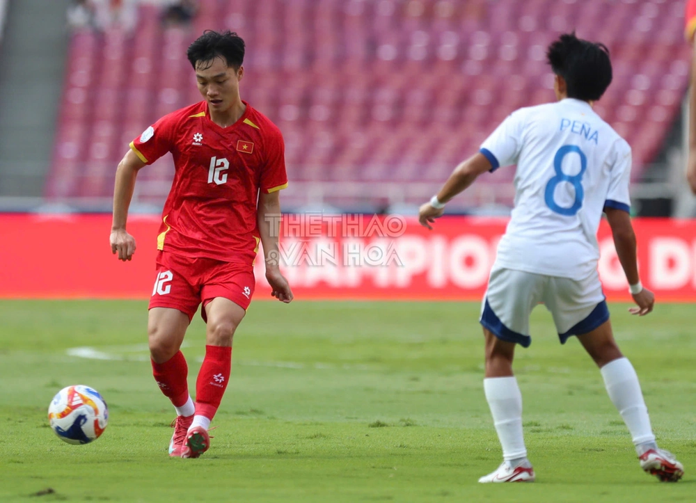 Song &quot;Bắc&quot; tỏa sáng, ấn tượng &quot;đôi cánh&quot; U23 Việt Nam  - Ảnh 5.