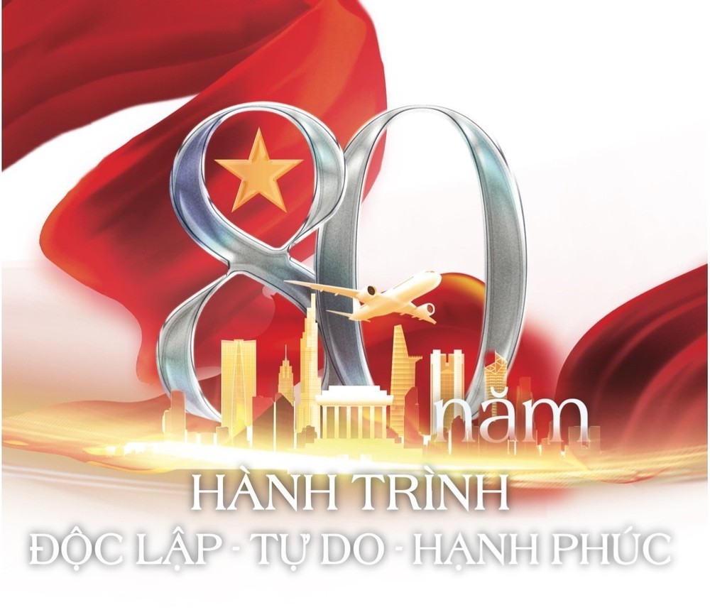 Công bố và triển khai sử dụng Bộ nhận diện tuyên truyền Triển lãm thành tựu 80 năm - Ảnh 1.