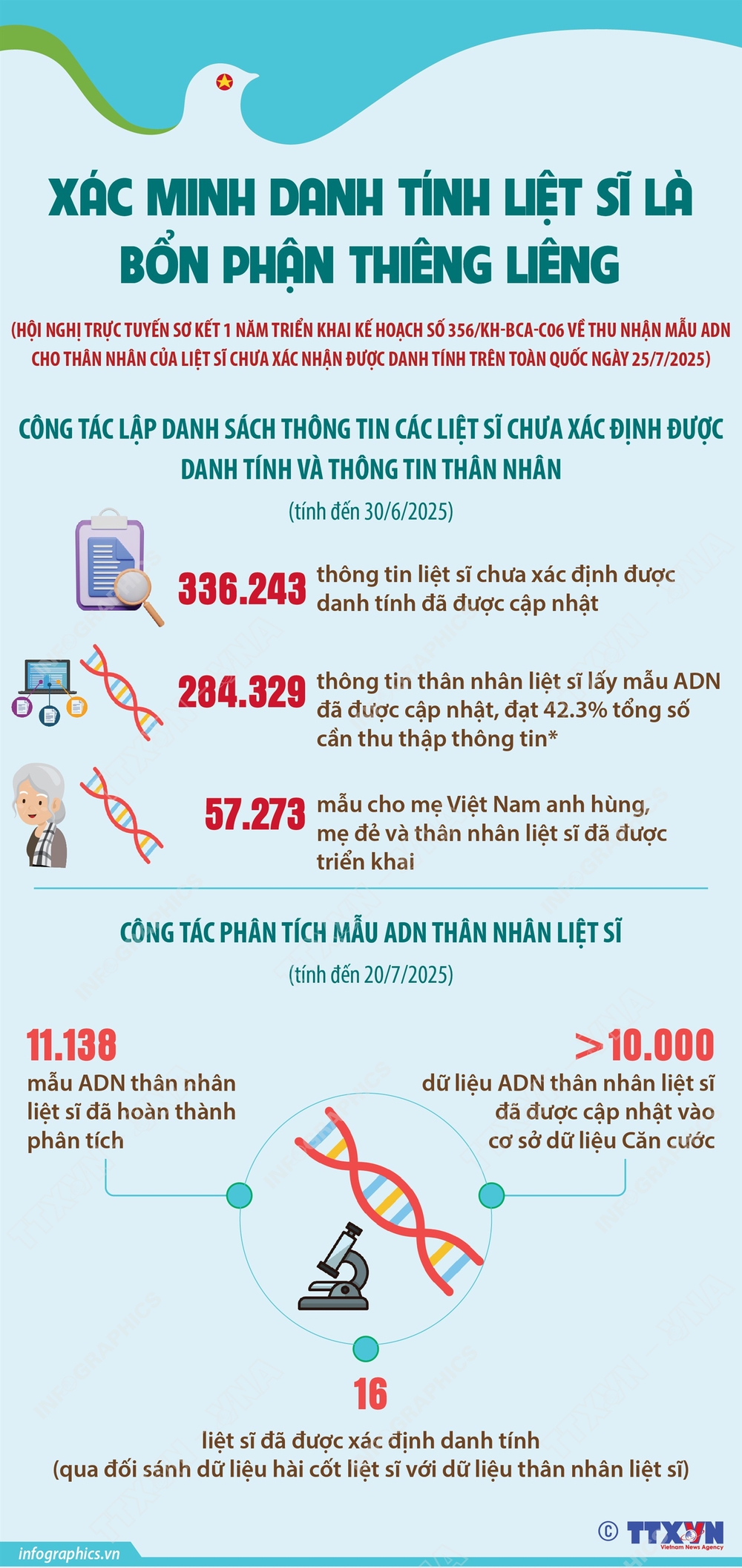 Xác minh danh tính liệt sĩ là bổn phận thiêng liêng - Ảnh 1.