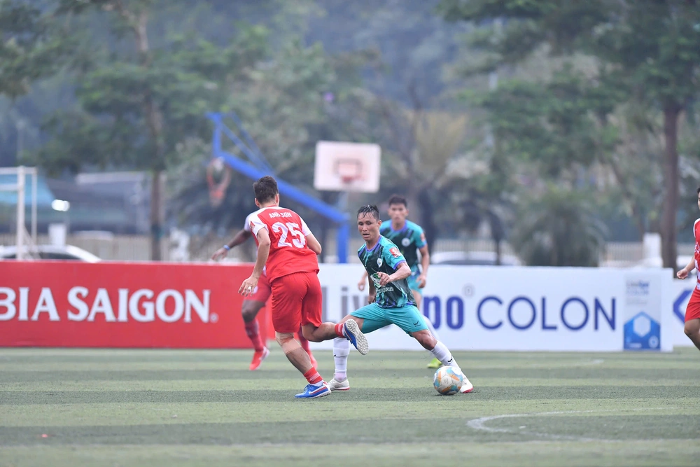 Thắng trận 'thủy chiến', Thiên Khôi FC gặp XSKT Đắk Lắk ở chung kết VPL-S6 - Ảnh 1.