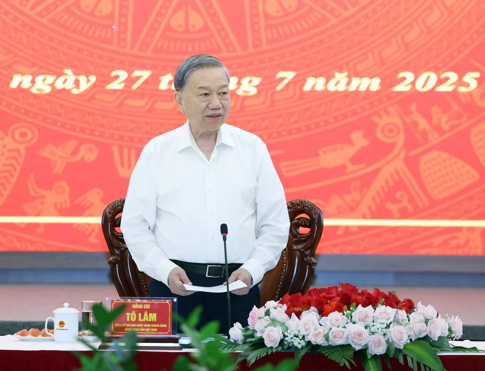 Tổng Bí thư Tô Lâm: Tinh thần “Điện Biên Phủ” phải tiếp tục được thắp lên như một mệnh lệnh phát triển - Ảnh 2.