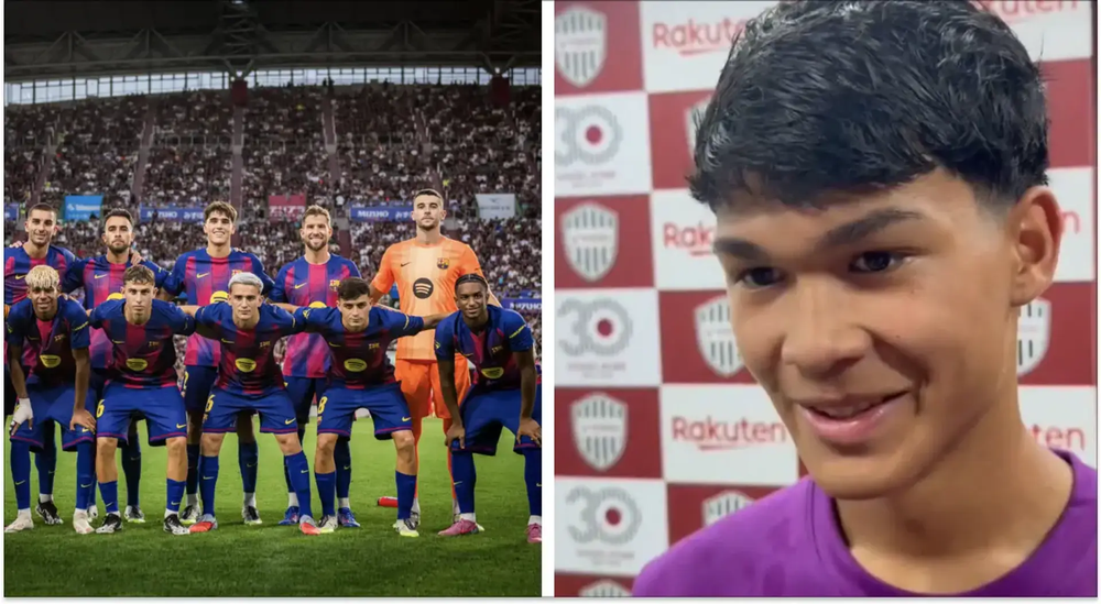Cầu thủ 17 tuổi gốc Đông Nam Á gây sốt khi vào sân thay Rashford rồi ghi bàn cho Barcelona  - Ảnh 1.