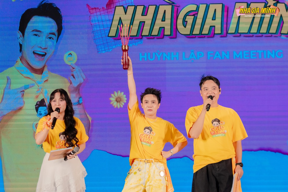 Sao Việt &quot;quậy&quot; tưng bừng ở fan meeting Huỳnh Lập - Ảnh 2.