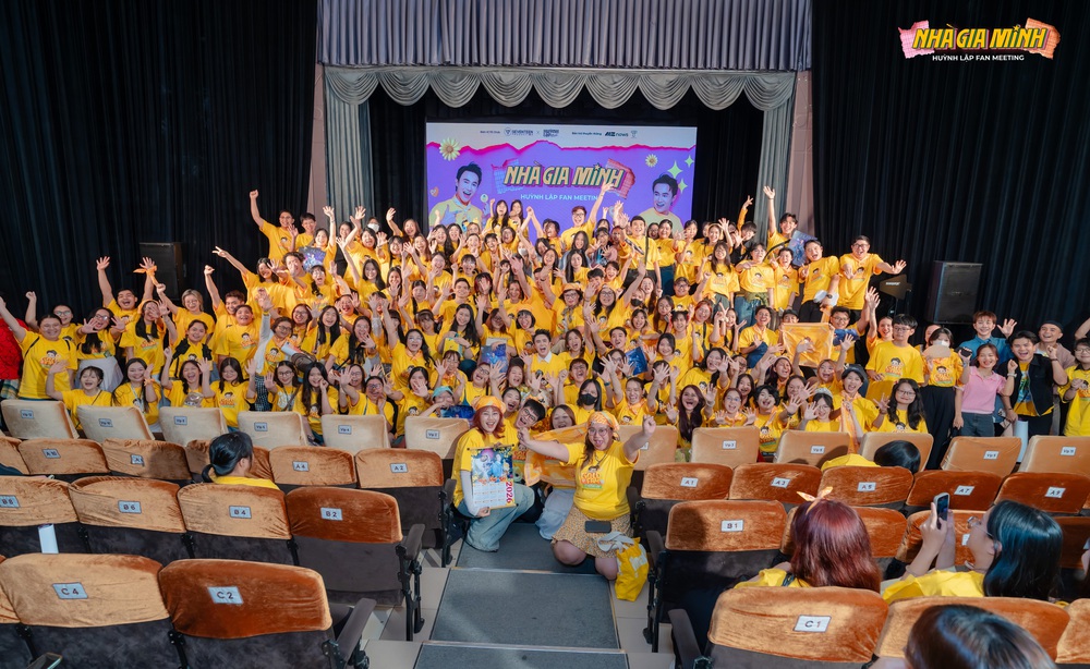 Sao Việt &quot;quậy&quot; tưng bừng ở fan meeting Huỳnh Lập - Ảnh 4.