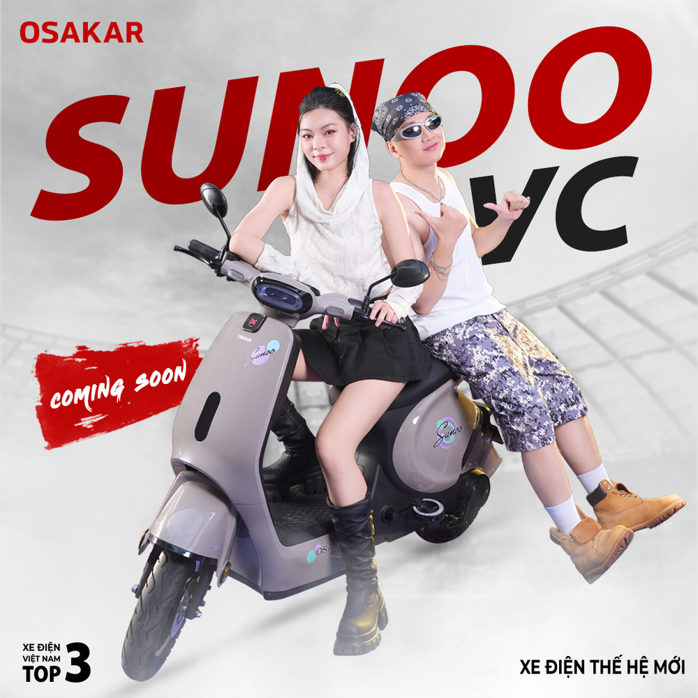 OSAKAR VC SUNOO – Xe điện có bàn đạp đậm cá tính, bật chất riêng - Ảnh 1. OSAKAR VC SUNOO – Xe điện có bàn đạp đậm cá tính, bật chất riêng - Ảnh 1.