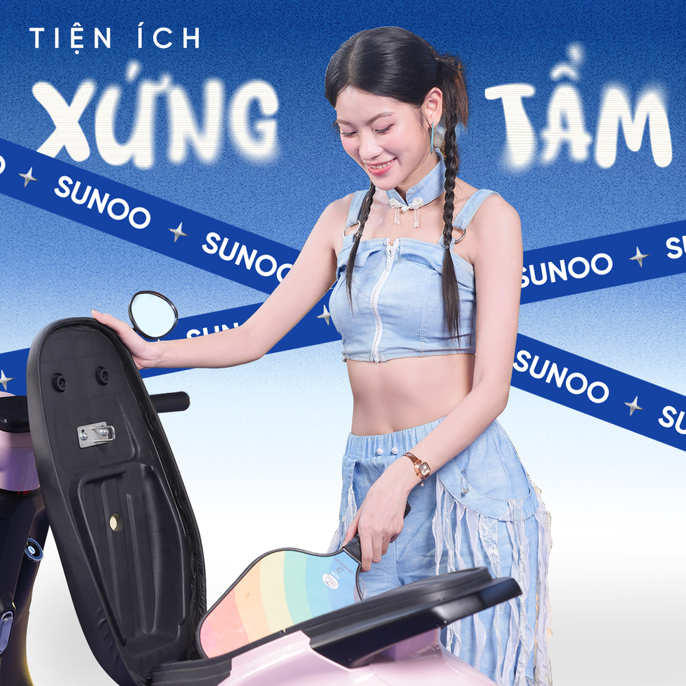 OSAKAR VC SUNOO – Xe điện có bàn đạp đậm cá tính, bật chất riêng - Ảnh 5. OSAKAR VC SUNOO – Xe điện có bàn đạp đậm cá tính, bật chất riêng - Ảnh 5.