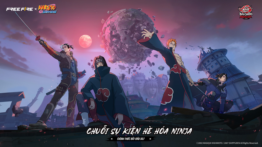 Cuộc chiến ở Free Fire x NARUTO SHIPPUDEN chương 2: Đại chiến nhẫn giả - Ảnh 2.