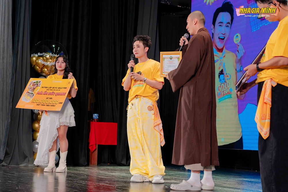 Sao Việt &quot;quậy&quot; tưng bừng ở fan meeting Huỳnh Lập - Ảnh 5.