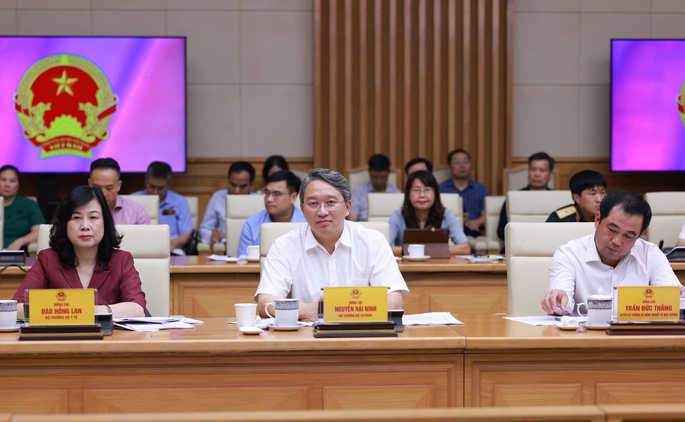 Thủ tướng chủ trì cuộc họp sơ kết 1 tháng vận hành chính quyền địa phương hai cấp - Ảnh 5.