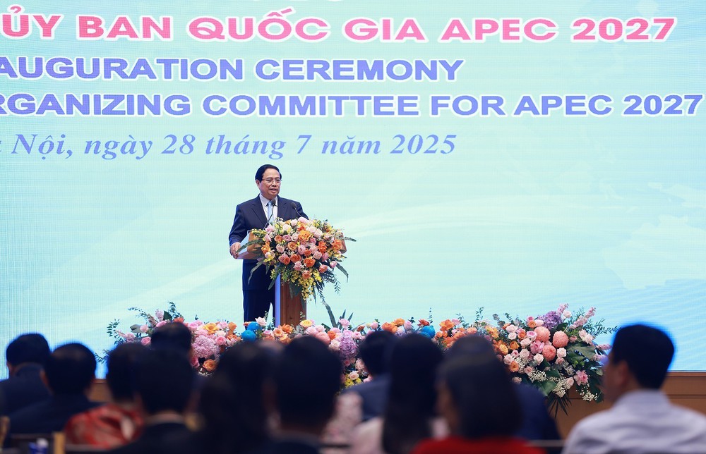 Thủ tướng chủ trì Lễ công bố thành lập Ủy ban Quốc gia APEC 2027 - Ảnh 3.