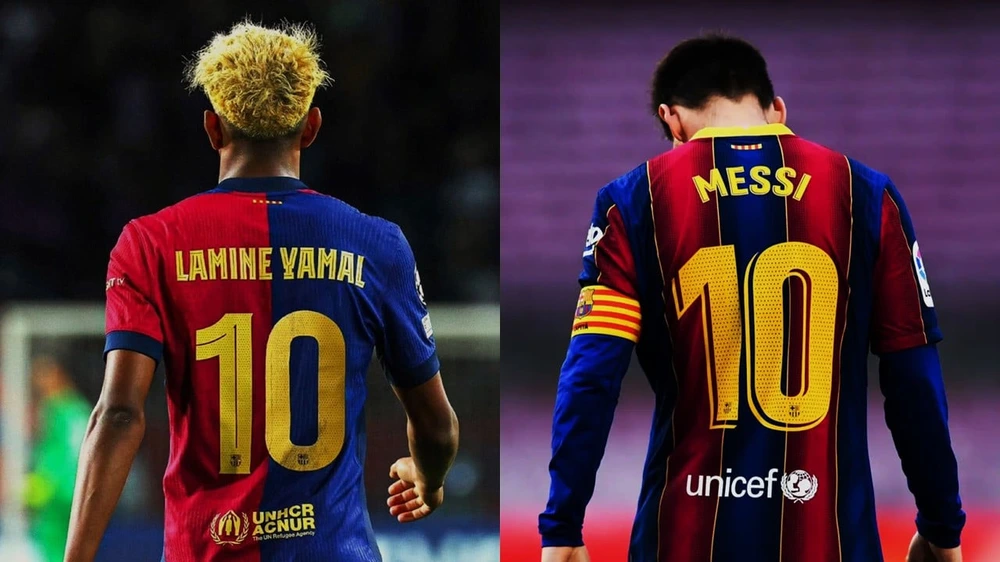 Pep Guardiola nói thẳng một điều khi Lamine Yamal được so sánh với Messi - Ảnh 1.
