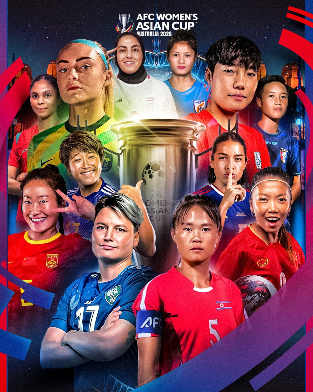 Những điều cần biết về lễ bốc thăm Asian Cup nữ 2026 - Ảnh 1.