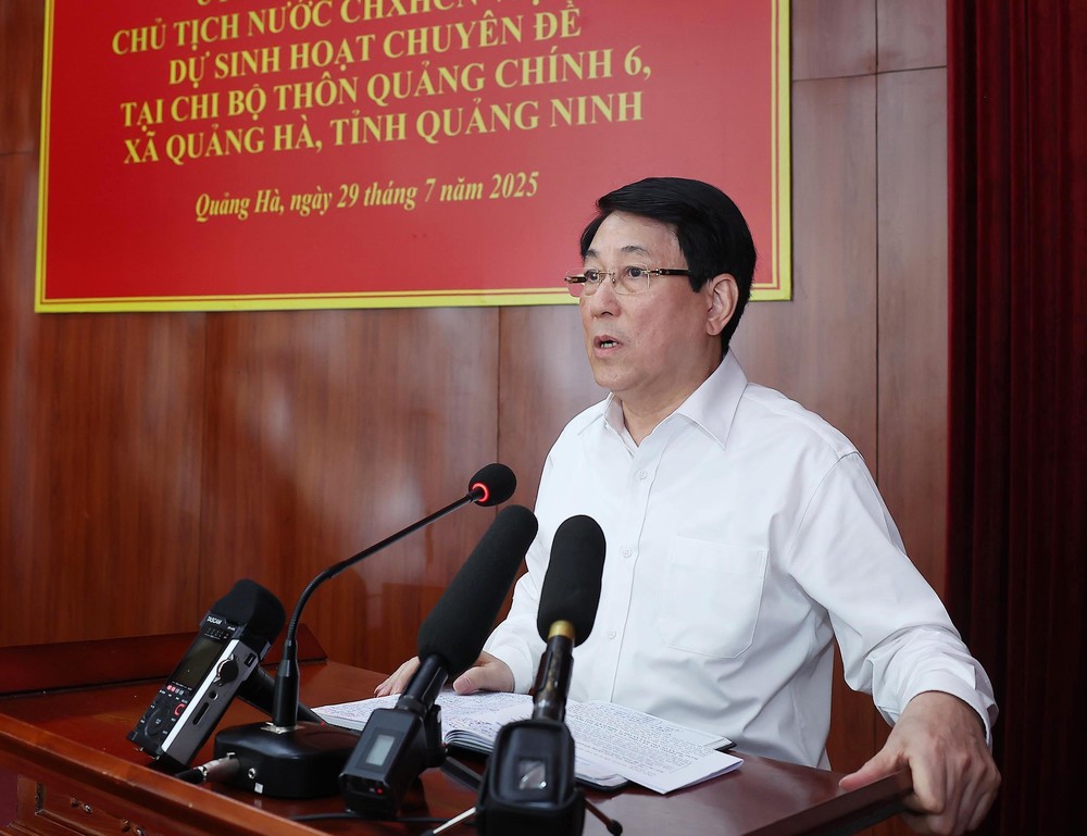 Chủ tịch nước kiểm tra việc vận hành chính quyền hai cấp tại Quảng Ninh - Ảnh 5.