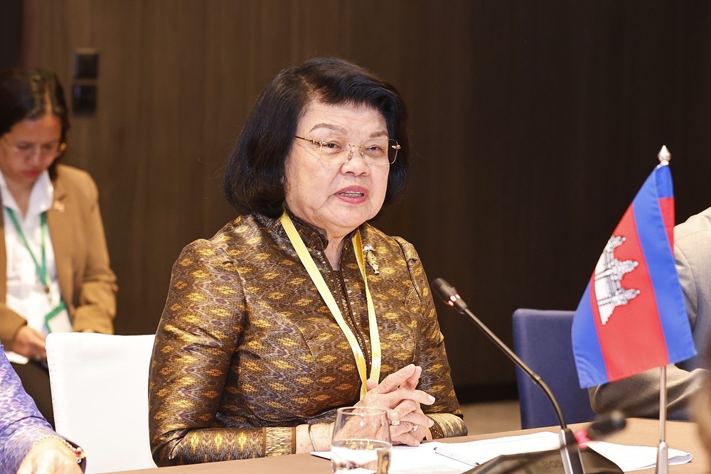 Chủ tịch Quốc hội Trần Thanh Mẫn hội kiến Chủ tịch Quốc hội Campuchia - Ảnh 6.