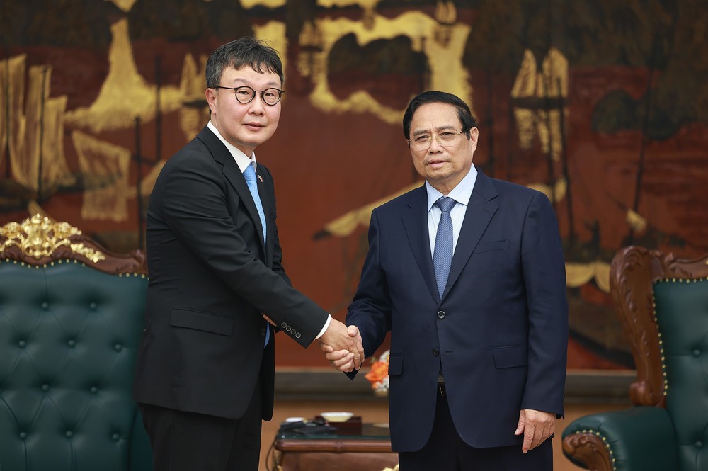 Thủ tướng Phạm Minh Chính đề nghị các Tập đoàn của Hàn Quốc chia sẻ, hợp tác trong lĩnh vực tài sản mã hóa - Ảnh 2.