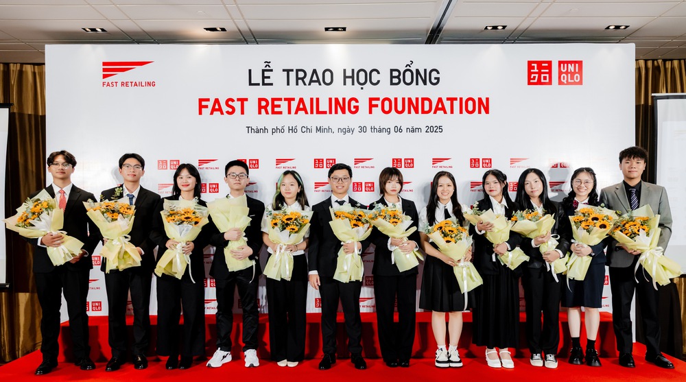 12 học sinh Việt xuất sắc nhận học bổng du học Nhật Bản từ Quỹ Fast Retailing - Ảnh 1.