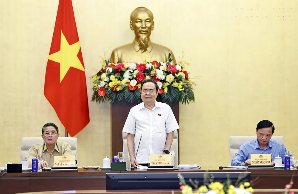 Chủ tịch Quốc hội Trần Thanh Mẫn: Phát huy vai trò “kiến trúc sư thể chế” - Ảnh 1.