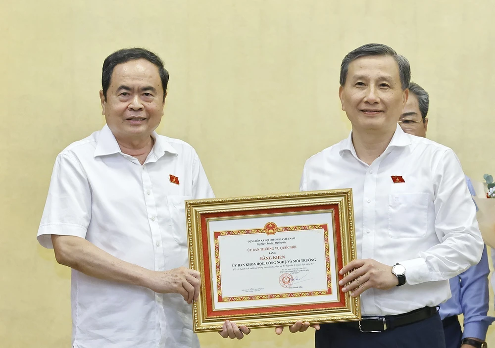 Chủ tịch Quốc hội Trần Thanh Mẫn: Phát huy vai trò “kiến trúc sư thể chế” - Ảnh 5.