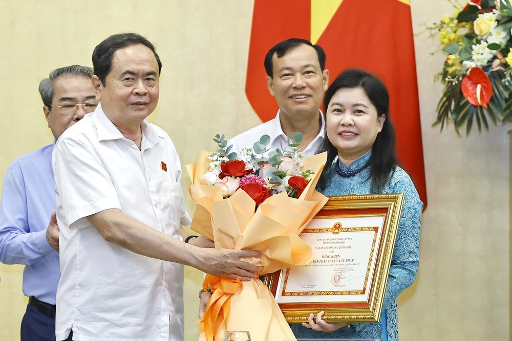 Chủ tịch Quốc hội Trần Thanh Mẫn: Phát huy vai trò “kiến trúc sư thể chế” - Ảnh 6.