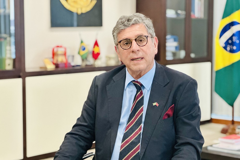 Đại sứ Brazil Marco Farani: Tin tưởng Việt Nam sẽ có những đóng góp có giá trị cho Hội nghị BRICS - Ảnh 3.