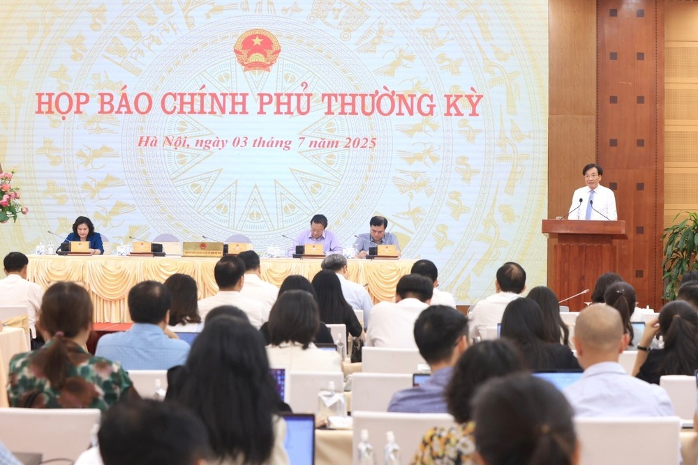 Họp báo Chính phủ: Xử lý nghiêm, làm rõ những sơ hở, lỗ hổng liên quan sữa giả, thực phẩm giả - Ảnh 1.