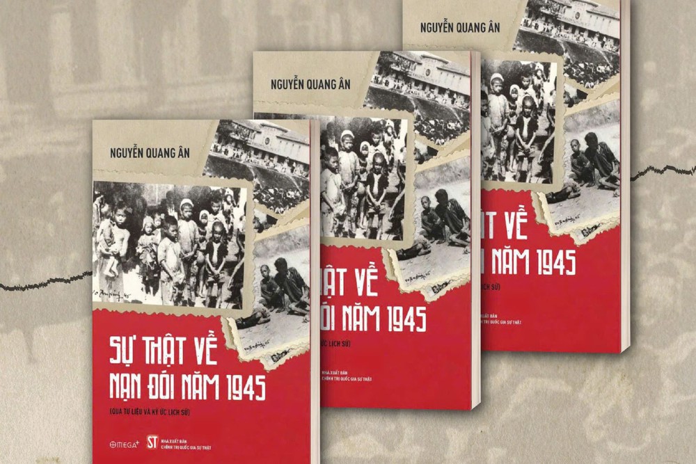 Sách mới: Nhận diện đầy đủ và nhân văn hơn về thảm họa nạn đói năm 1945 - Ảnh 1.