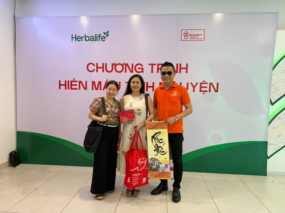 Herbalife Việt Nam tổ chức Ngày Hiến Máu Tình Nguyện 2025 - Ảnh 1.