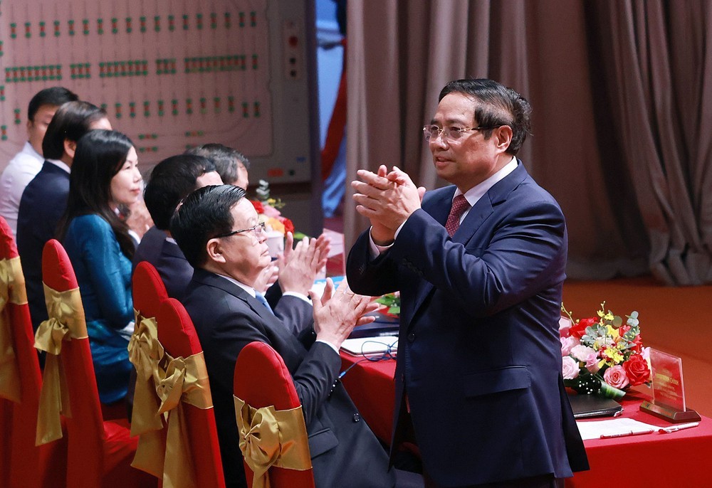 Thủ tướng dự Đại hội đại biểu Đảng bộ Đài Truyền hình Việt Nam nhiệm kỳ 2025 - 2030 - Ảnh 2.