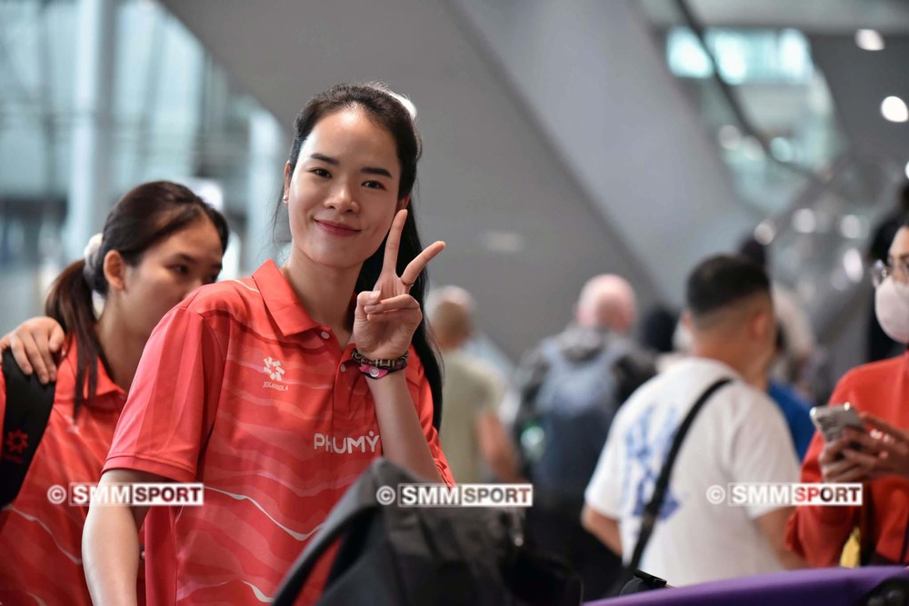 Tuyển bóng chuyền nữ Việt Nam đã có mặt ở Thái Lan, tự tin chinh phục mục tiêu lịch sử ở SEA V.League 2025 - Ảnh 9.