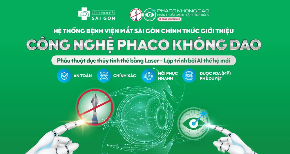 Công nghệ Phaco không dao - bước đột phá trong điều trị đục thủy tinh thể - Ảnh 1.