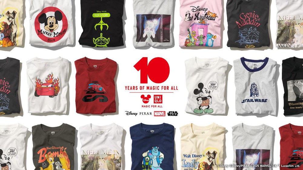UNIQLO Và Disney Consumer Products giới thiệu bộ sưu tập UT MAGIC FOR ALL đặc biệt nhân dịp 10 năm hợp tác - Ảnh 1.