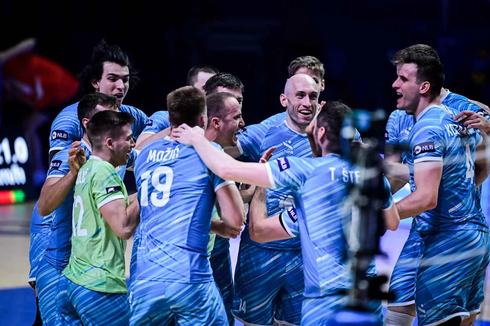 Slovenia tạo địa chấn ở VNL 2025