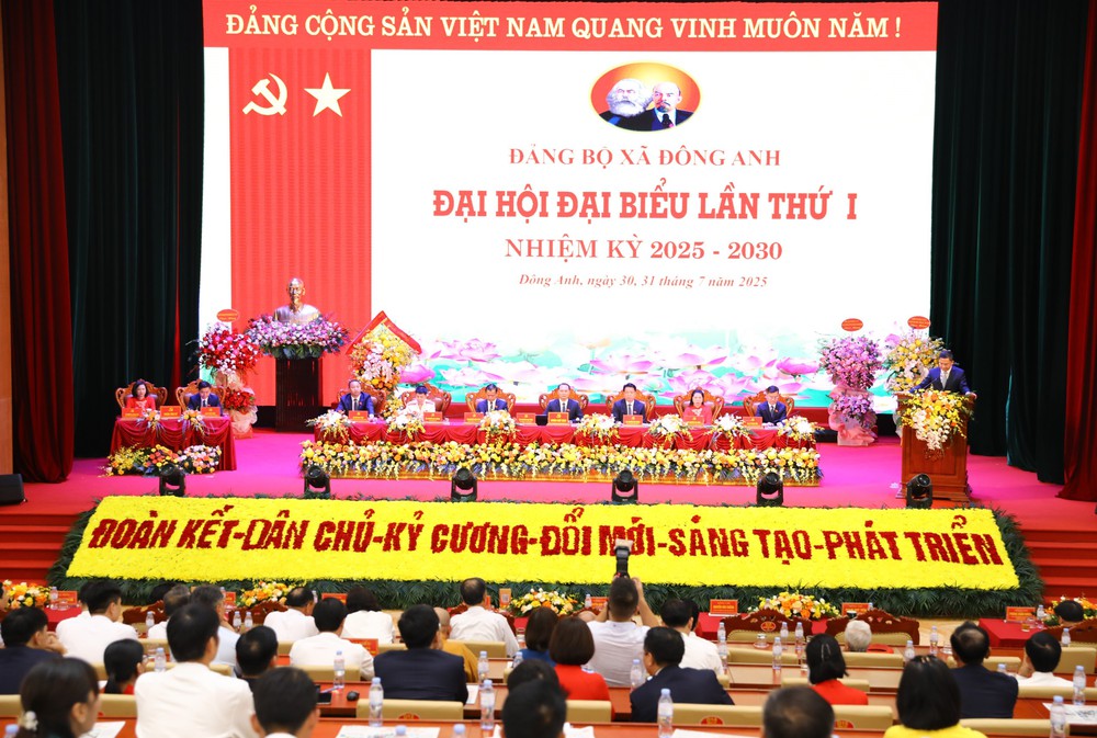 Tiến tới Đại hội Đảng XIV: Đông Anh xác định trở thành động lực tăng trưởng mới phía Bắc Thủ đô nhiệm kỳ tới - Ảnh 3.
