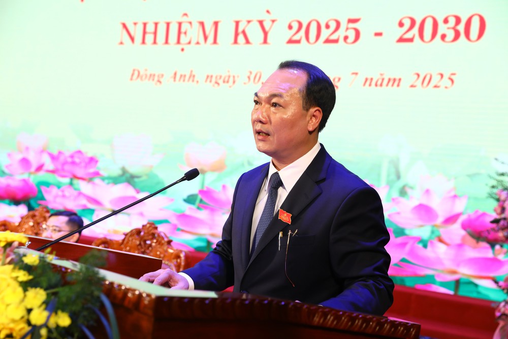 Tiến tới Đại hội Đảng XIV: Đông Anh xác định trở thành động lực tăng trưởng mới phía Bắc Thủ đô nhiệm kỳ tới - Ảnh 2.