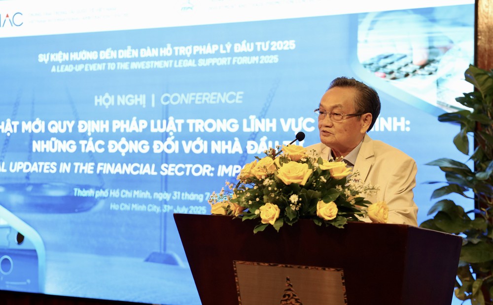 Hội nghị “Cập nhật mới quy định pháp luật trong lĩnh vực tài chính: Những tác động đối với nhà đầu tư” - Ảnh 3.