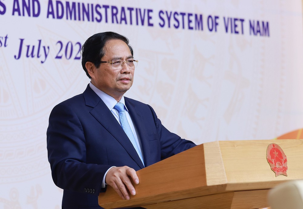 Thủ tướng thông tin về sắp xếp tổ chức bộ máy và đơn vị hành chính tới Đoàn ngoại giao tại Việt Nam - Ảnh 3.