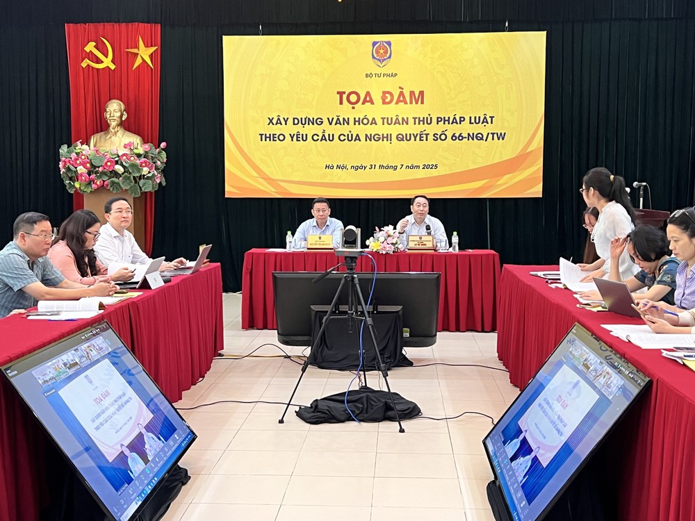 Xây dựng văn hóa tuân thủ pháp luật theo yêu cầu của Nghị quyết 66-NQ/TW - Ảnh 1.