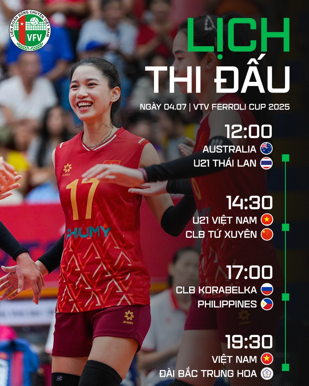 TRỰC TIẾP bóng chuyền Việt Nam vs Đài Bắc Trung Hoa 19h30 hôm nay, bán kết VTV Cup 2025 - Ảnh 2.