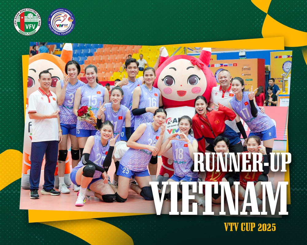 Thi đấu quả cảm, Bích Tuyền và ĐT bóng chuyền nữ Việt Nam nhận 'mưa tiền thưởng' ở VTV Cup 2025 - Ảnh 1.