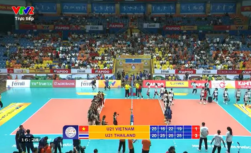 U21 Việt Nam giành hạng 6 ở VTV Cup 2025 sau khi thua ngược U21 Thái Lan - Ảnh 1. VTV Cup 2025