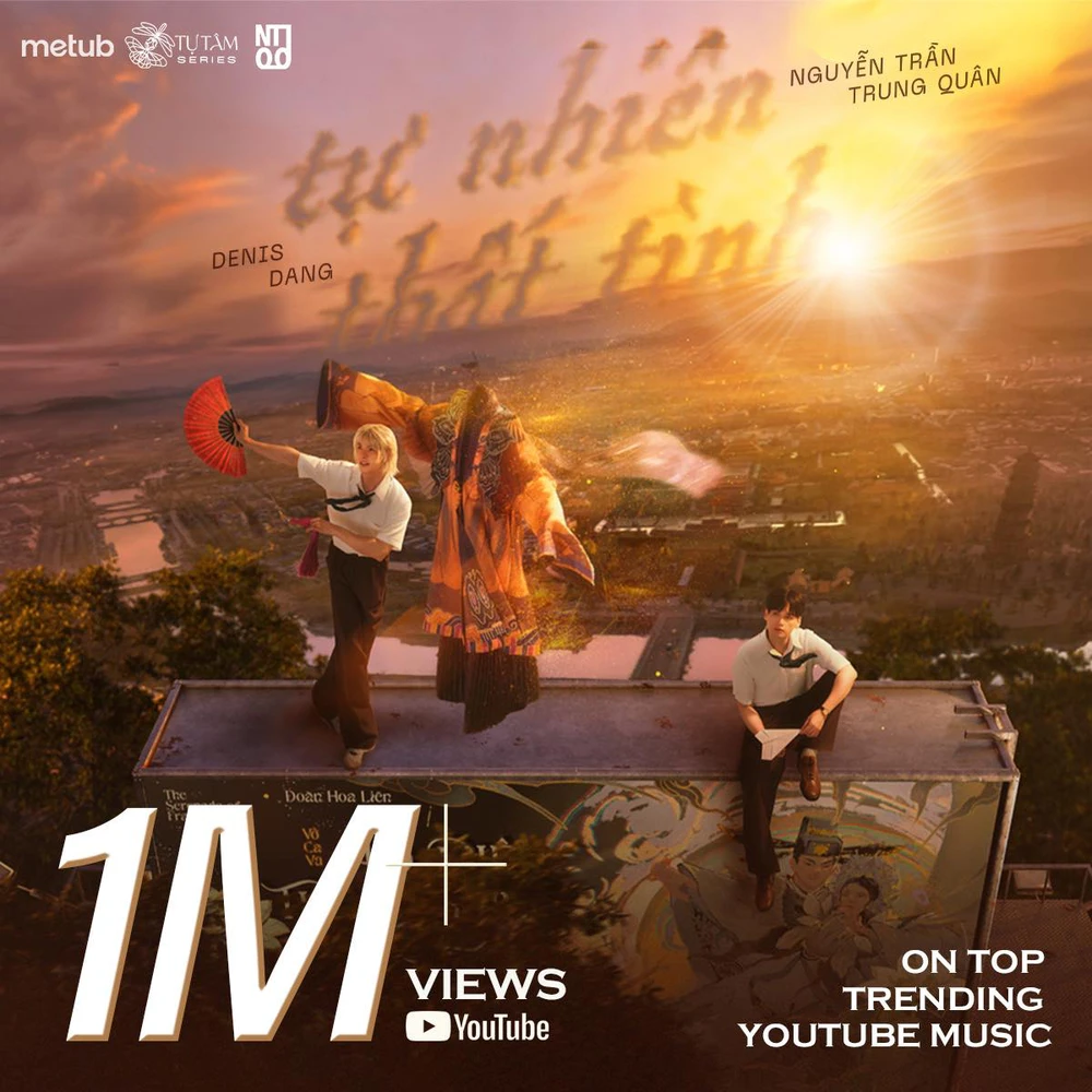 MV 'Tự nhiên thất tình' của Nguyễn Trần Trung Quân cán mốc triệu 'view' - Ảnh 2.
