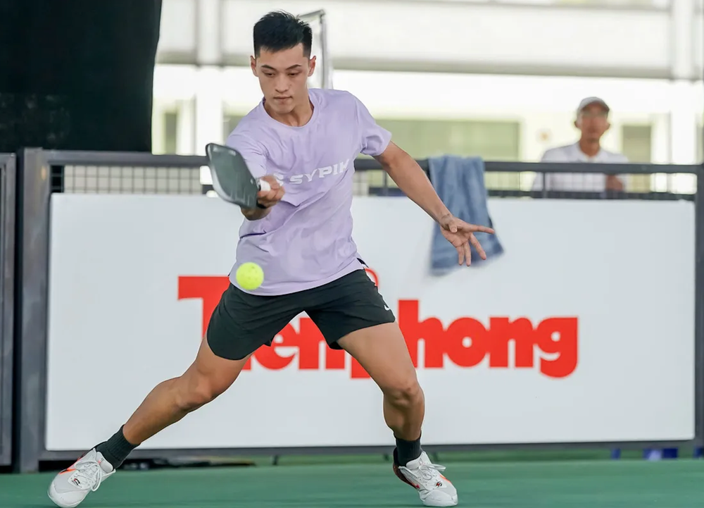 Trương Vinh Hiển lập cú đúp, lộ diện Hoa khôi Pickleball Việt Nam   - Ảnh 1.