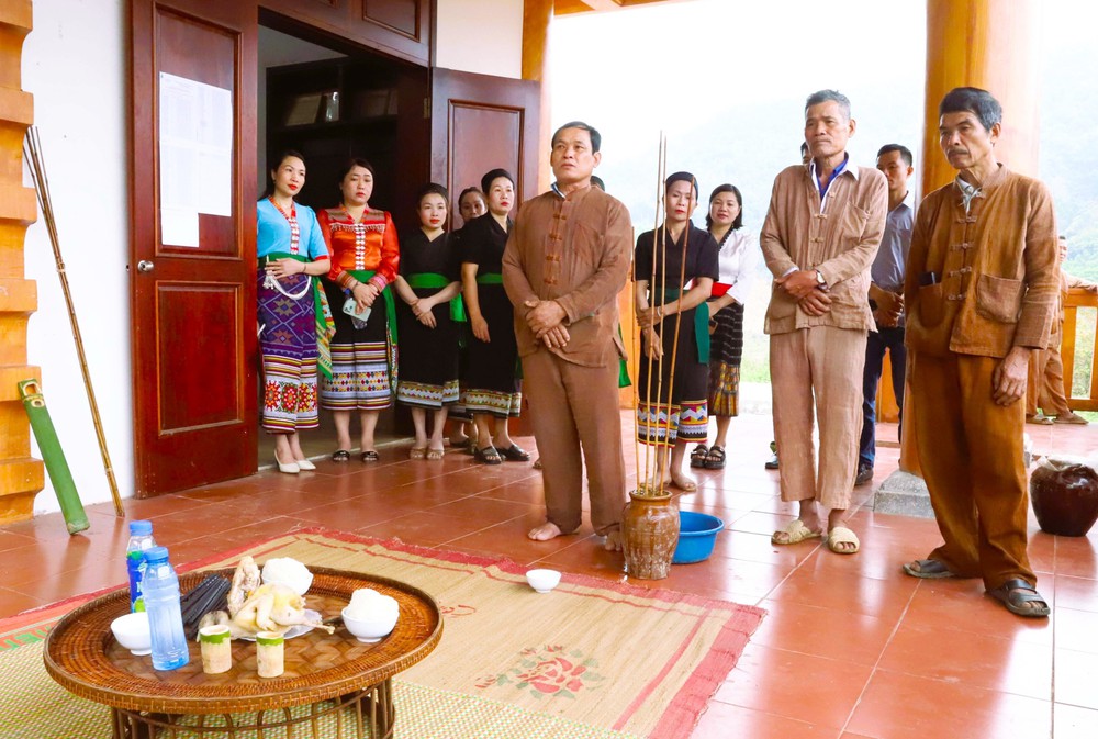 Gìn giữ đặc trưng phong tục văn hóa, tín ngưỡng của cộng đồng dân tộc Ơ Đu - Ảnh 8.