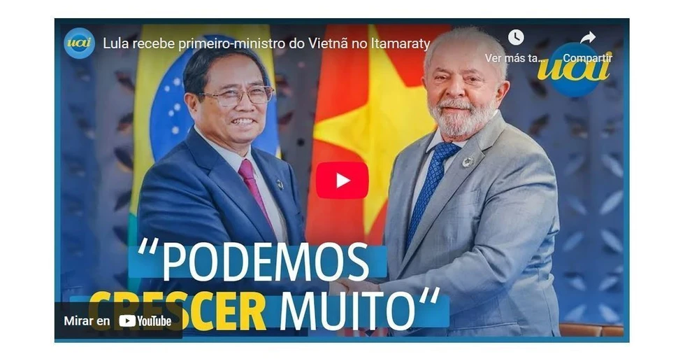 Truyền thông Brazil đưa tin đậm nét hoạt động của Thủ tướng Phạm Minh Chính tại Rio de Janeiro - Ảnh 6.