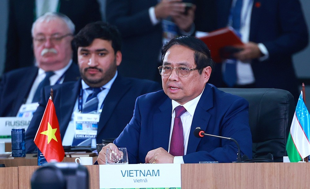 Thủ tướng Phạm Minh Chính đề xuất 3 tiên phong tại Hội nghị BRICS mở rộng - Ảnh 1.