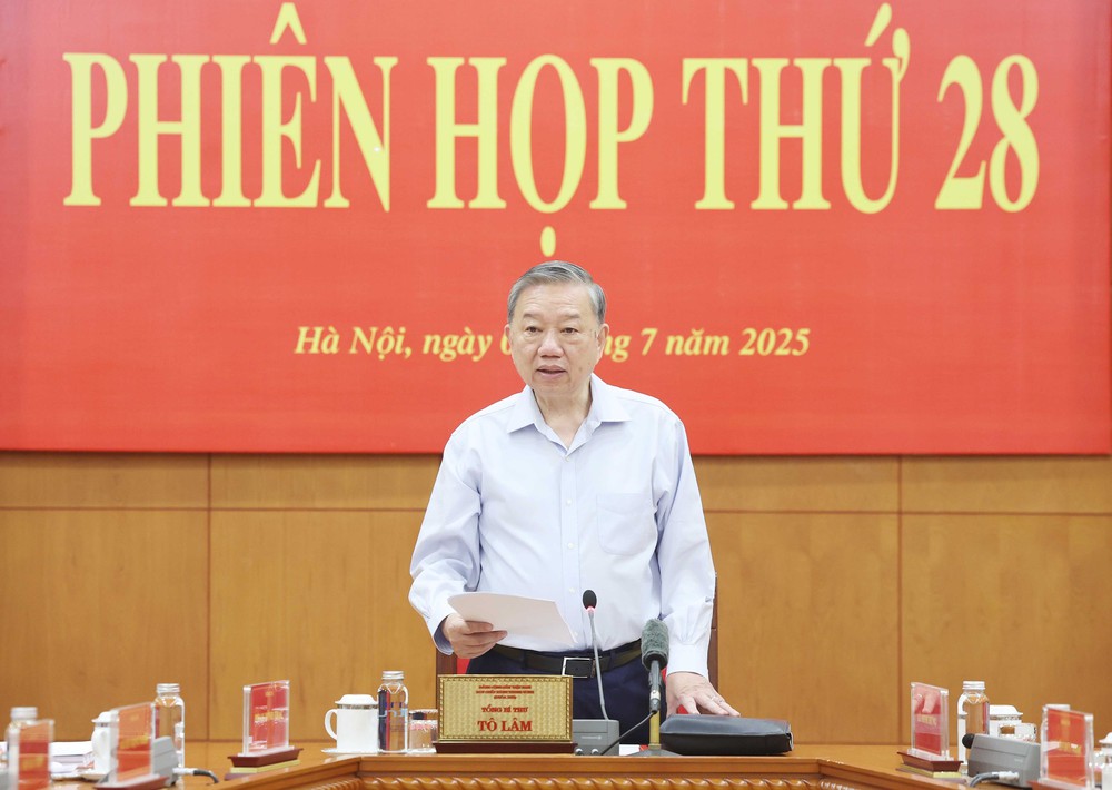 Tổng Bí thư chủ trì Phiên họp Ban Chỉ đạo Trung ương về phòng, chống tham nhũng, lãng phí, tiêu cực - Ảnh 1.