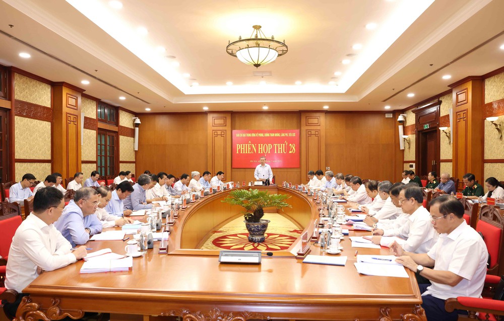 Tổng Bí thư chủ trì Phiên họp Ban Chỉ đạo Trung ương về phòng, chống tham nhũng, lãng phí, tiêu cực - Ảnh 3.