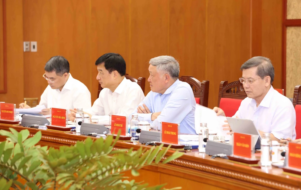 Tổng Bí thư chủ trì Phiên họp Ban Chỉ đạo Trung ương về phòng, chống tham nhũng, lãng phí, tiêu cực - Ảnh 4.