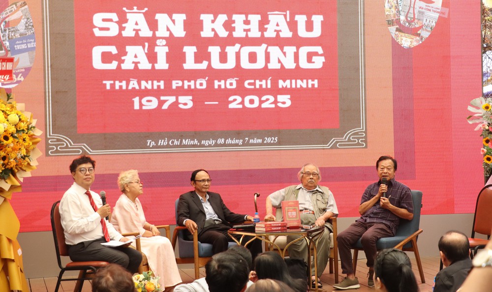 Ra mắt công trình sách về sân khấu cải lương giai đoạn 1975–2025 - Ảnh 1.