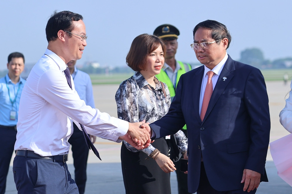 Thủ tướng Phạm Minh Chính và Phu nhân về tới Hà Nội, kết thúc tốt đẹp chuyến công tác tại Brazil - Ảnh 2.